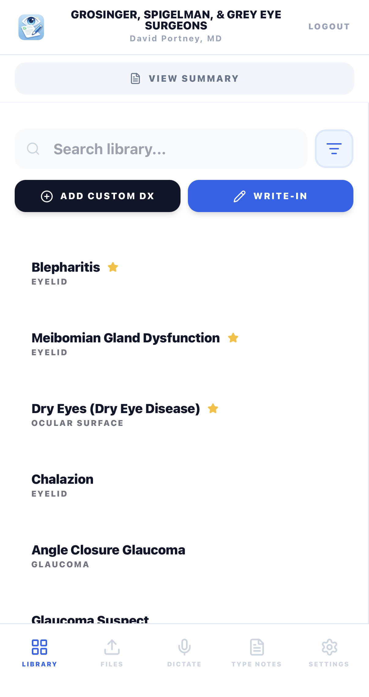 AVS running on mobile — diagnosis library on iPad