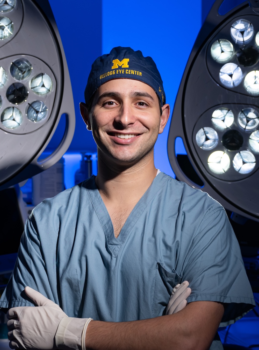 Dr. Portney in the OR